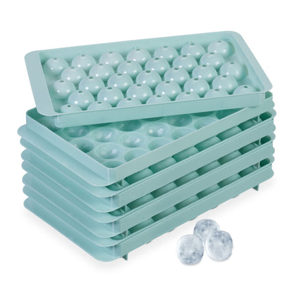 Round ice cube tray set of 4