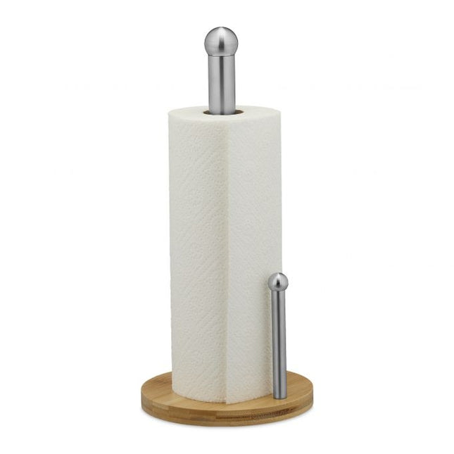 Ronde keukenrolhouder met rolstop