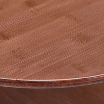 Round side table with 2 levels