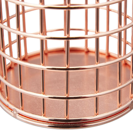Round stand for make-up brushes
