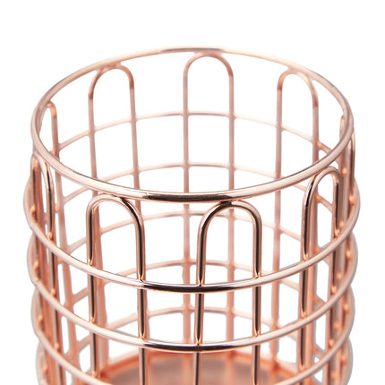 Round stand for make-up brushes
