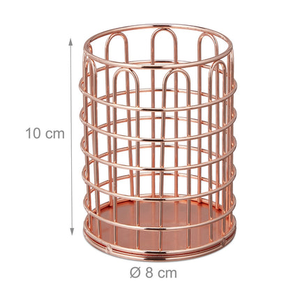 Round stand for make-up brushes