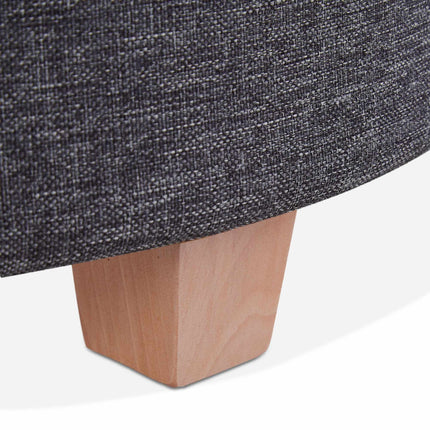 Round stool with storage space