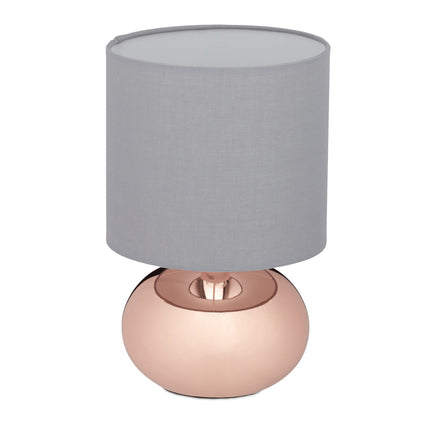 Round table lamp with touch function