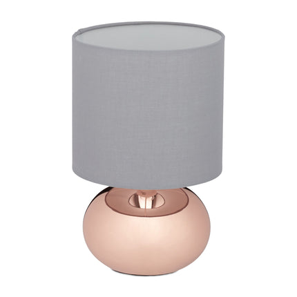 Round table lamp with touch function