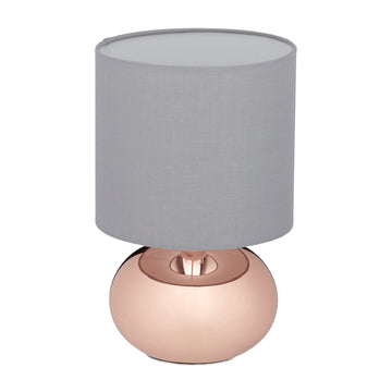 Round table lamp with touch function