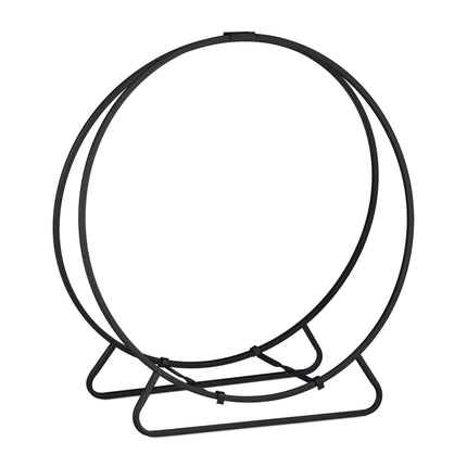 Round wood shelf