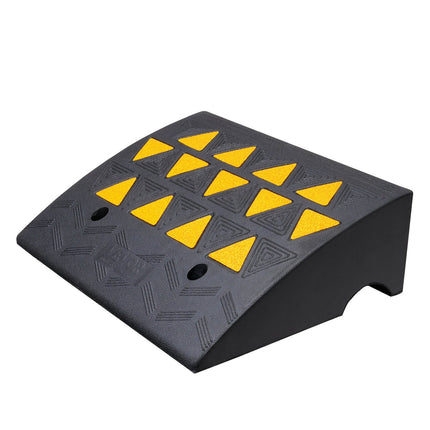 Rubber Curb Ramp, 6 in Rise, 15 Ton Driveway Ramp