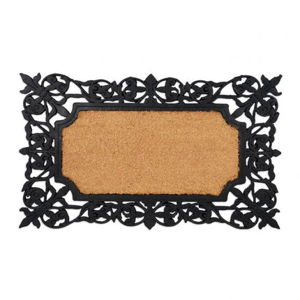 Rubber & coconut door mat