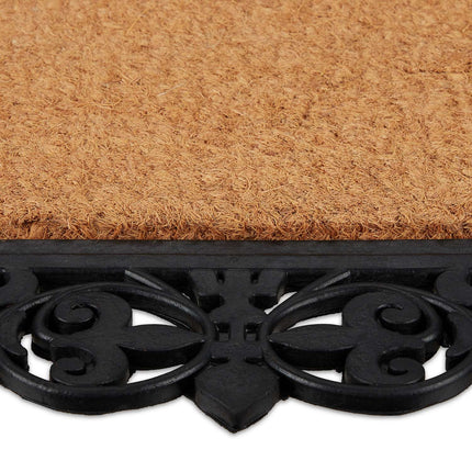 Rubber & coconut door mat