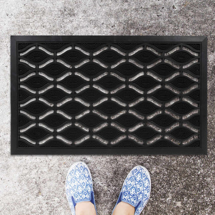 Rubber door mat 45 x 75 cm