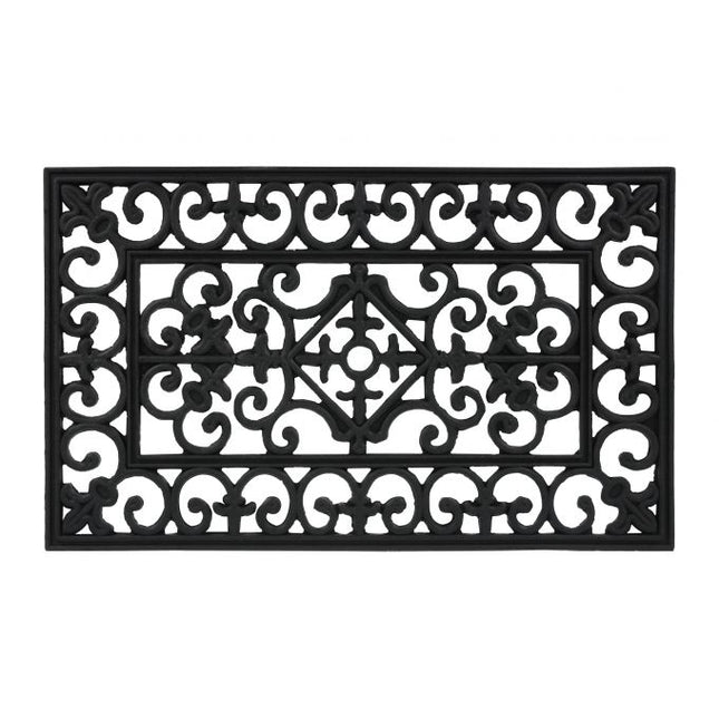 Rubber door mat 75 x 45 cm