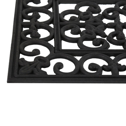 Rubber door mat 75 x 45 cm