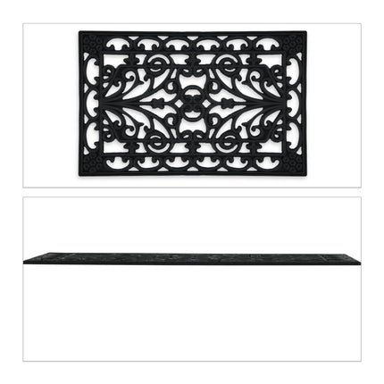 Rubber door mat