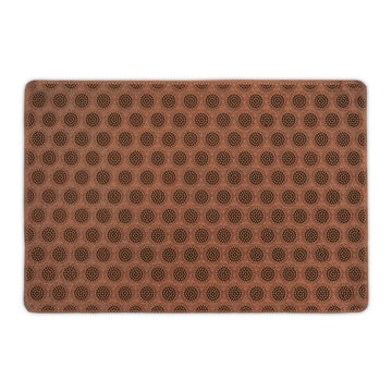 Rubber door mat with studs