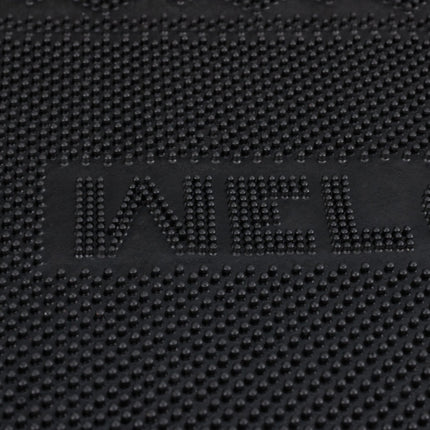Rubber doormat with text