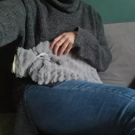 Rubber hot water bottle in a cover 2000ml Ruhhy 19806