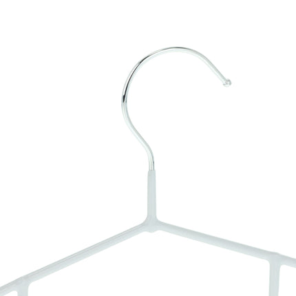 Rubberized coat hangers in a set of 24