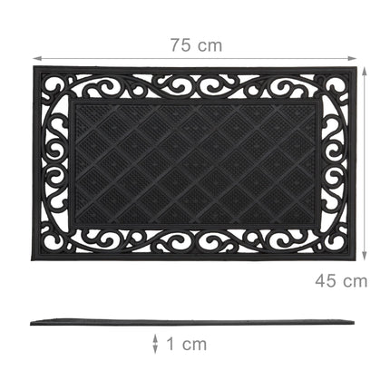 Rubber mat rectangular