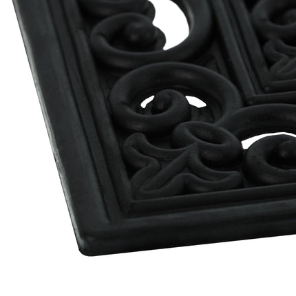 Rubber step mat