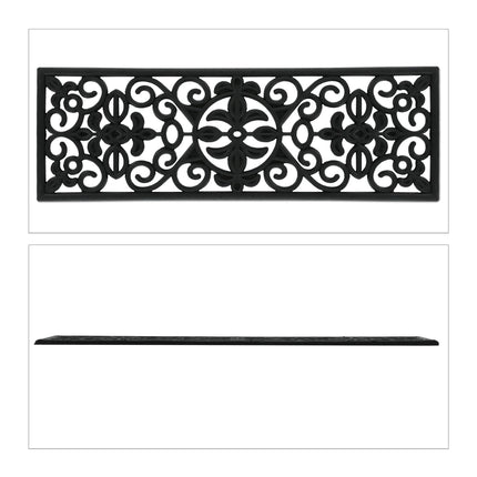 Rubber step mat