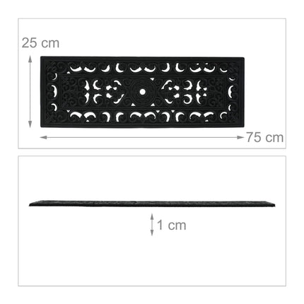 Rubber step mat