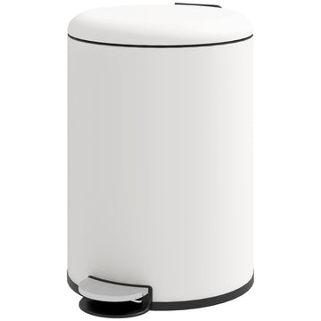 Metal pedal waste container with inner basket, 20L, 36x30x44.5 cm