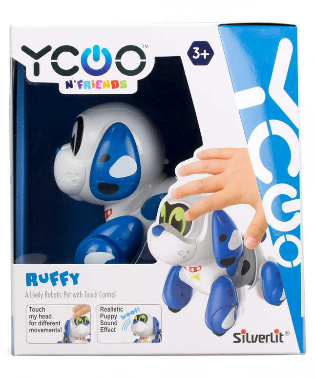 Ruffy Robot Toy with Interactive Features and Remote Control