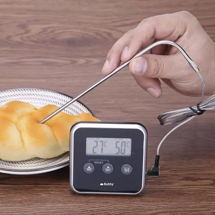 Ruhhy 19155 kitchen thermometer with probe