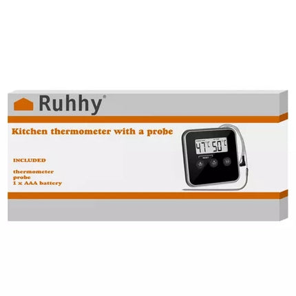 Ruhhy 19155 kitchen thermometer with probe
