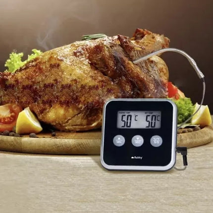 Ruhhy 19155 kitchen thermometer with probe