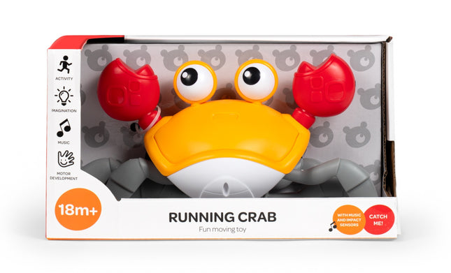 Running Crab Fun Moving Toy for Kids, Interactive Play