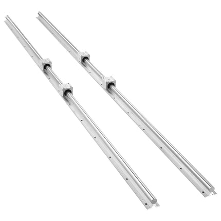 SBR20 Linear Rail Kit, 2000mm Rails, 4 Slide Blocks