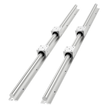 SBR25 Linear Rail Kit, 2 x 1200 mm Rails, 4 Blocks