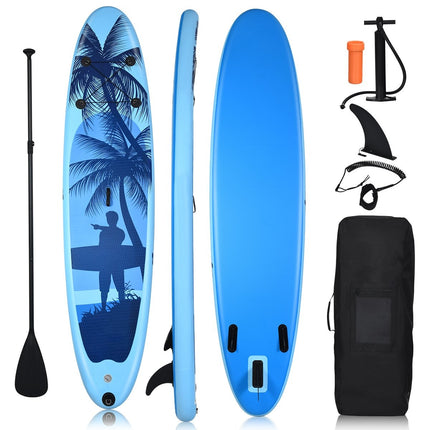 SUP Board Inflatable Stand up Board Paddle Board Blue-S