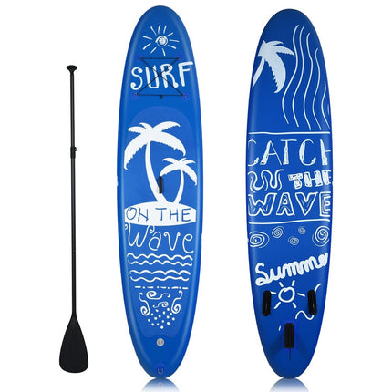 SUP Board Inflatable Stand up Board Paddle Board Navy-L