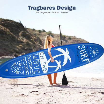 SUP Board Inflatable Stand up Board Paddle Board Navy-L