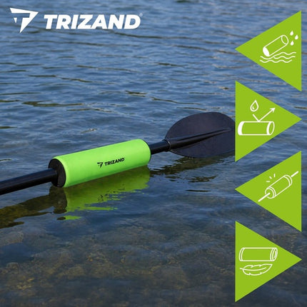 SUP Paddle Float, 30cm Green NBR Foam Buoyancy