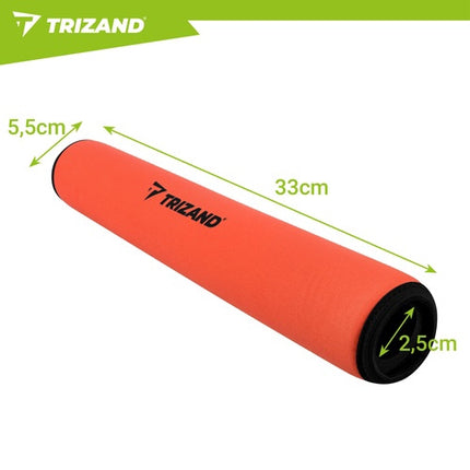 SUP Paddle Float, 33cm Orange NBR Foam