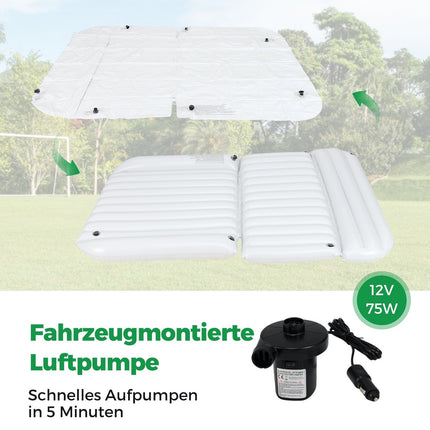 SUV Air Mattress 190x130 cm, Inflatable Bed with Pump