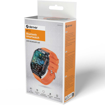 SWC-191O Bluetooth SmartWatch with heart rate, blood pressure and blood oxygen sensor & call function