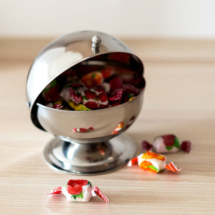 SWEETY stainless steel sugar bowl
