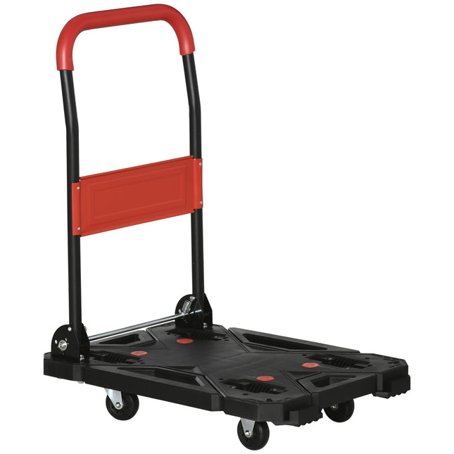 Folding sack trolley and platform trolley, 150 kg capacity