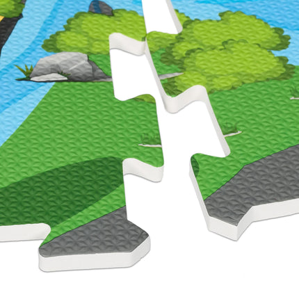 Safari puzzle mat
