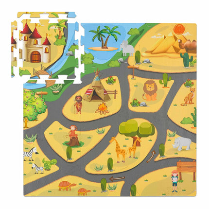 Safari puzzle mat