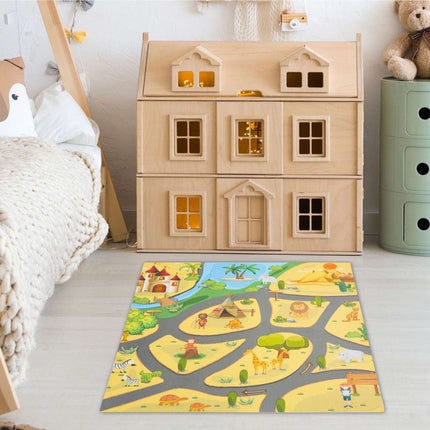 Safari puzzle mat