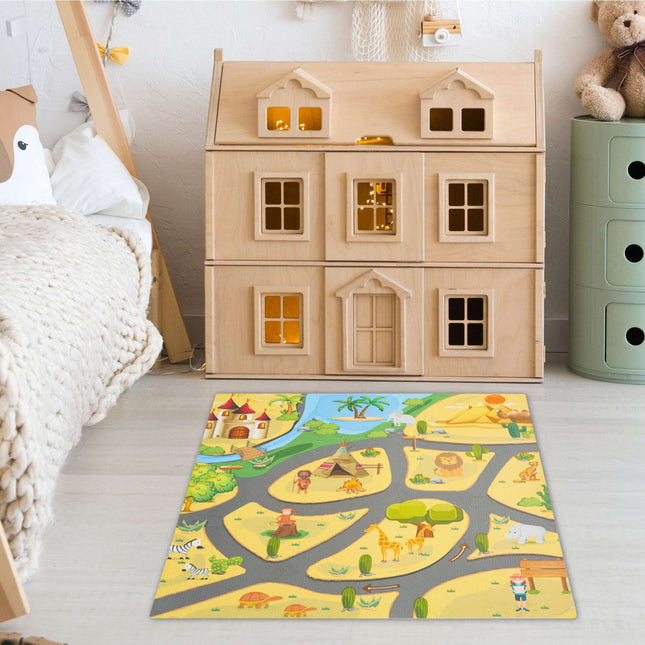 Safari puzzle mat
