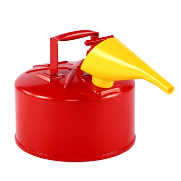 Safety Gas Can 2.5 Gal Type I, Flame Arrester, Funnel