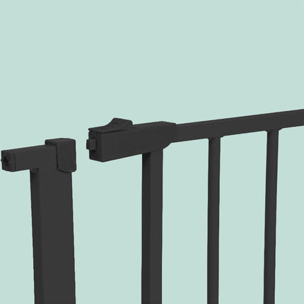 Safety Stair Gate, Extendable 75–100 cm, No-Drill Install