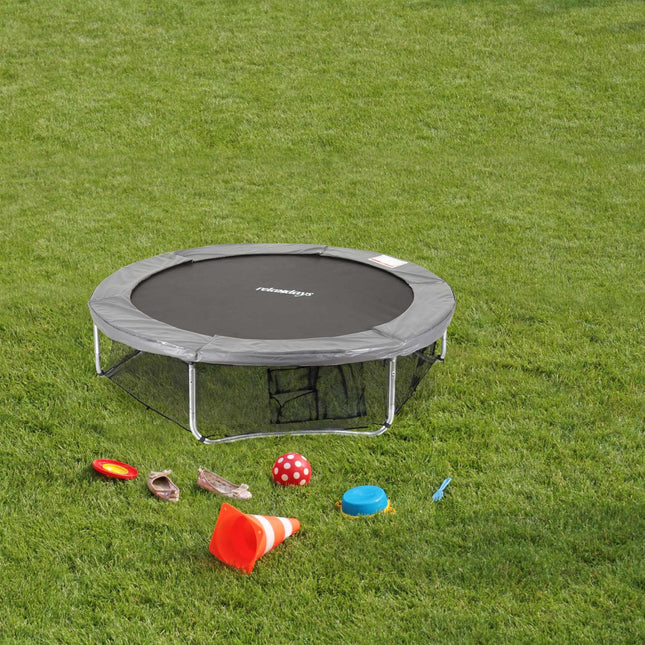 Safety net stand trampoline